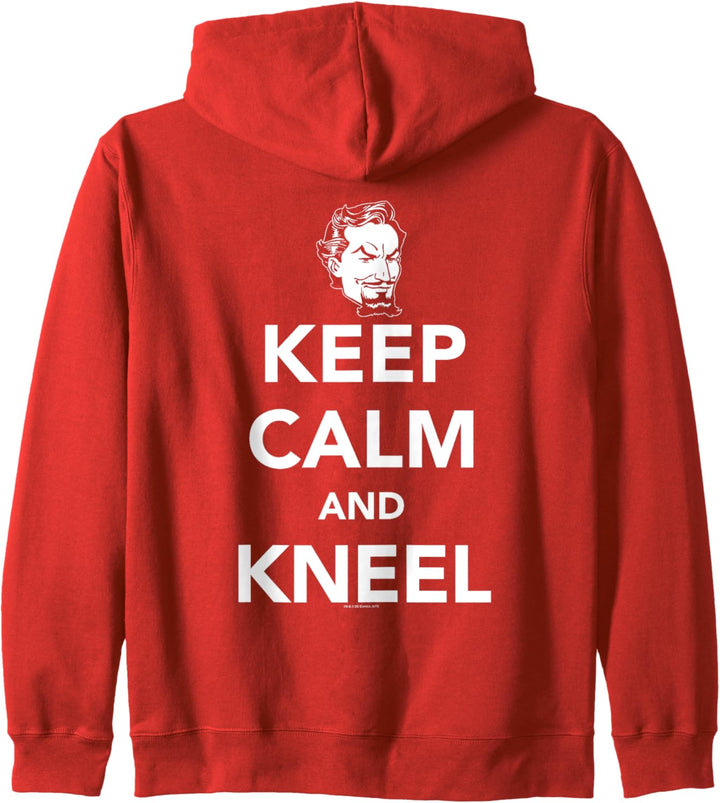 Superman Zod Keep Calm and Kneel Kapuzenjacke