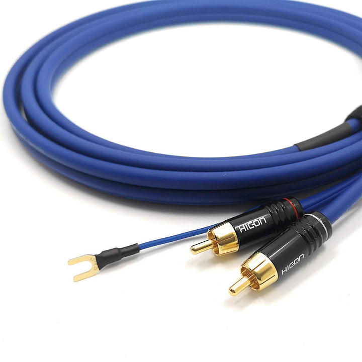 Phonokabel 5m Audioleitung 2 x 0,35mm² Masseleitung 1 x 0,35mm² RCA Cinchkabel Stecker - SC81-K3-050