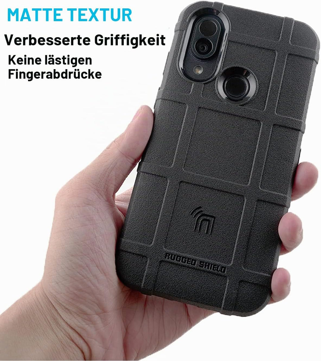 Nakedcellphone Special Ops Tactical Armor Rugged Shield Schutzhülle für CAT S62 PRO Smartphone, Anti