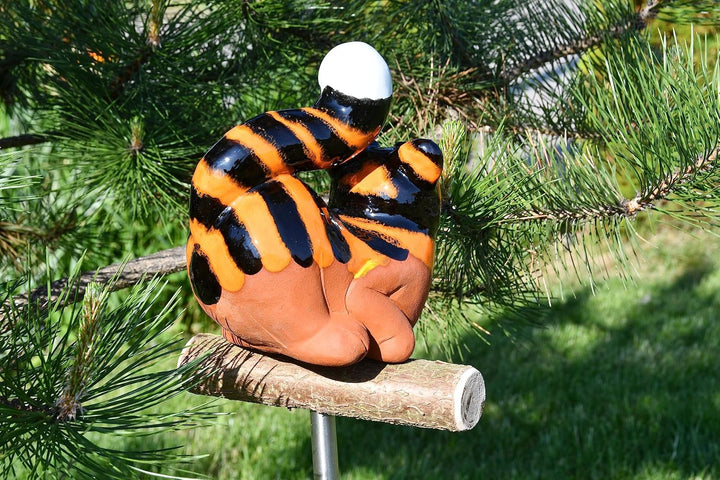 Gartenstecker Keramik Handgefertigt - Gartendeko für Draussen Wetterfest - Garten Deko Keramik - Gar