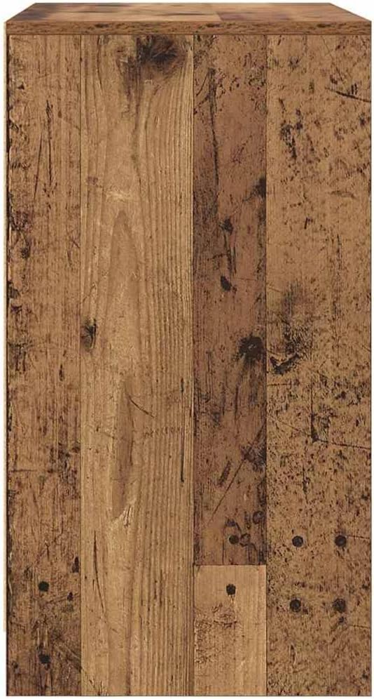 vidaXL Sideboard Altes Holz 70x41x75 cm Holzwerkstoff, Altes Holz