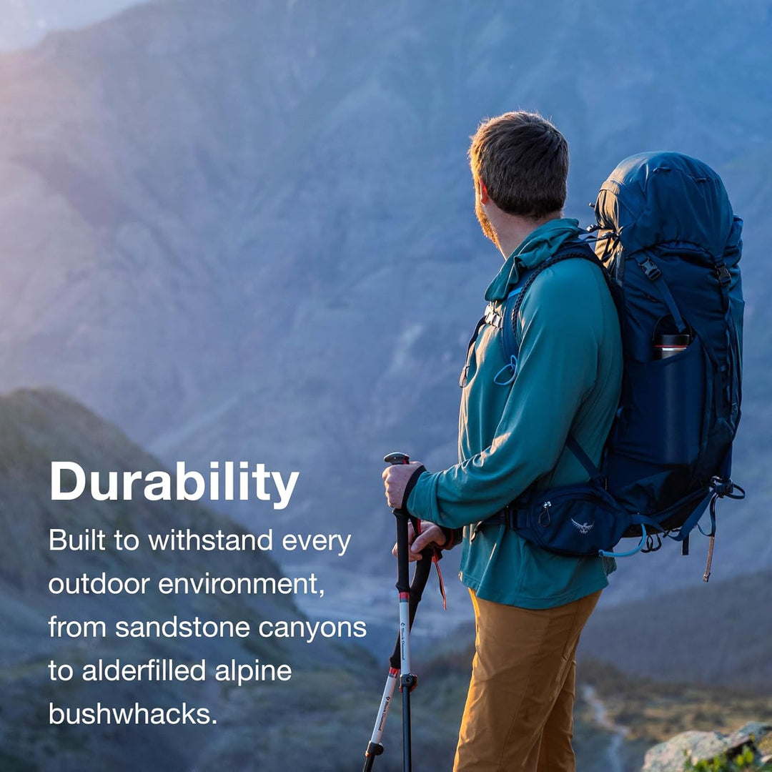Osprey Herren Kestrel 58 Hiking Pack (1er Pack) O/S Mars Orange, O/S Mars Orange