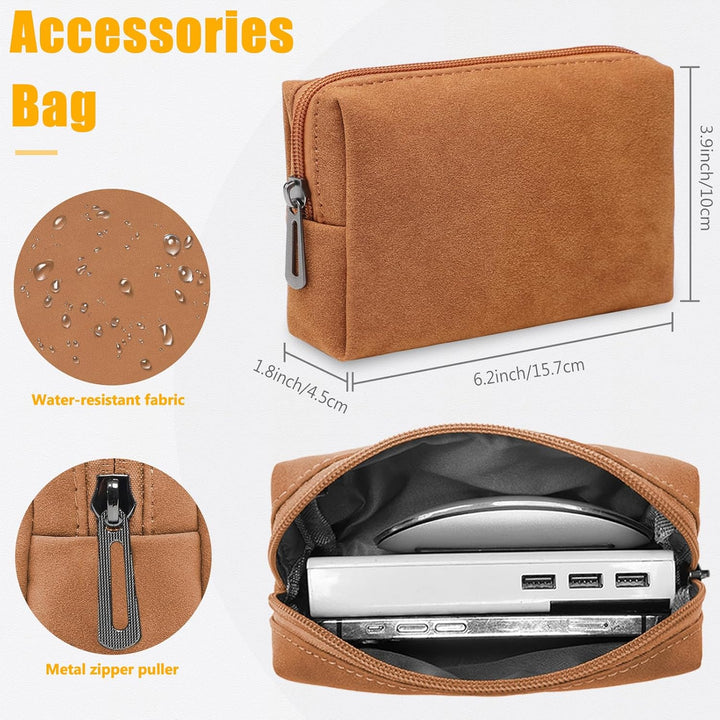 HYZUO 13,3-14 Zoll Laptop Hülle Tasche mit Standfunktion für MacBook Pro 14 M5/M4/M3/M2/M1 2026-2021