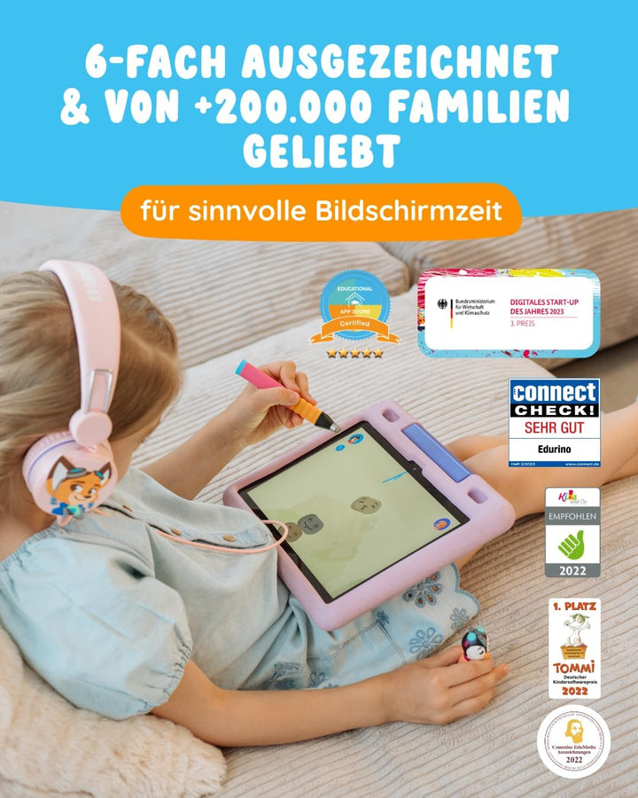 Edurino Figur Ollie Aufmerksamkeit & Konzentration ab 4 Jahren inkl. App | Innovatives und digitales
