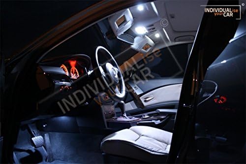 INDIVIDUALise your CAR Innenraumbeleuchtung SET für 5er E60 Limousine (Ohne Panoramadach, Cool-White