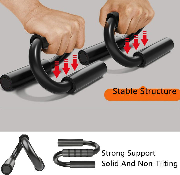 1 Paar Liegestützgriffe, Push Up Stand Bars, Pushup Handles Griffe, Mit Griff, Rutschfeste, Maximale