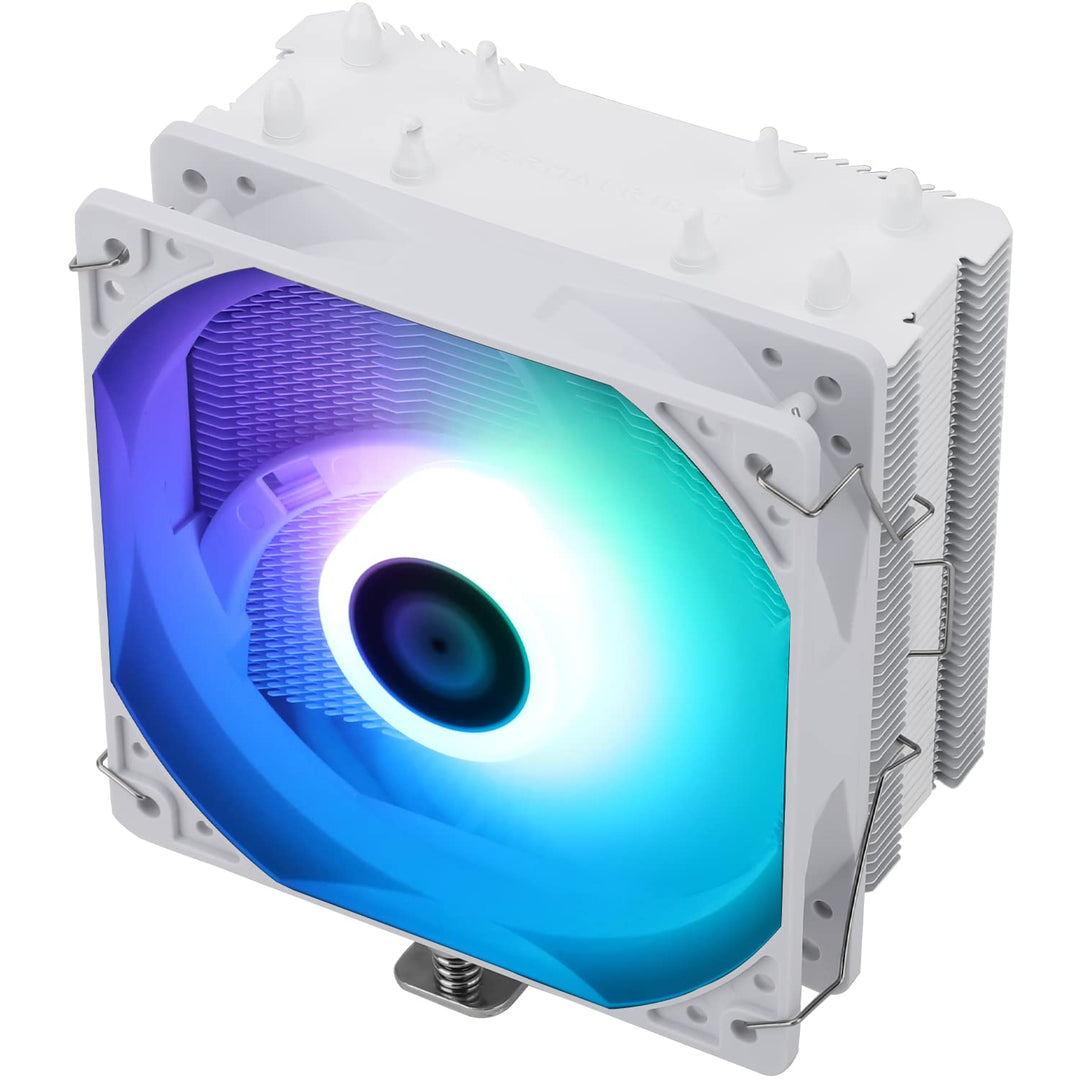 Thermalright Assassin X 120 SE Weiss ARGB CPU Luftkühler, 4 Heat Pipes, TL-C12CW-S PWM Leise Fan CPU