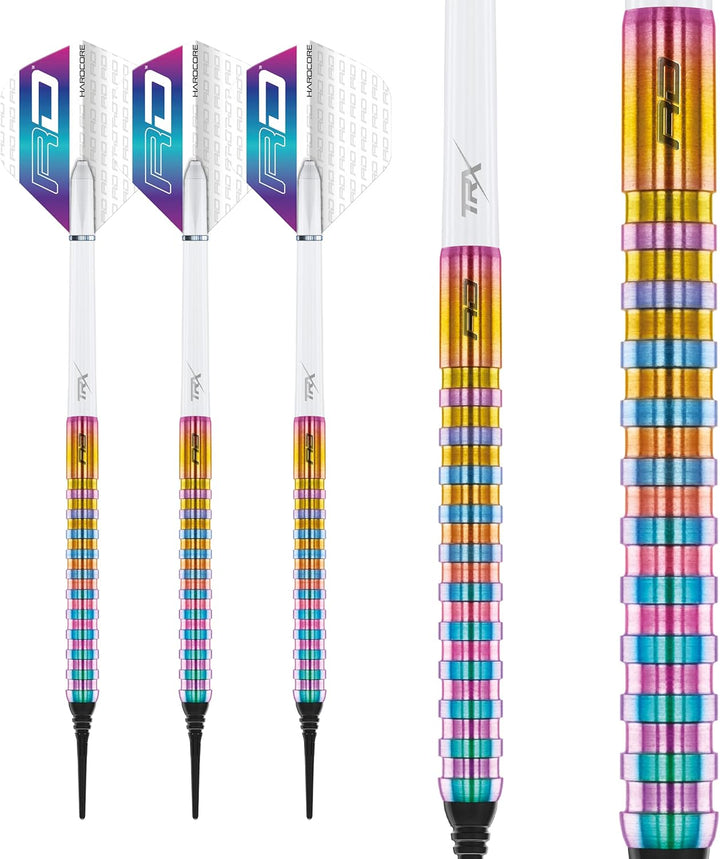 RED DRAGON Javelin Serie Premium Wolfram Softip Darts Set mit Flüge und Schäften 18G 1, 18G 1