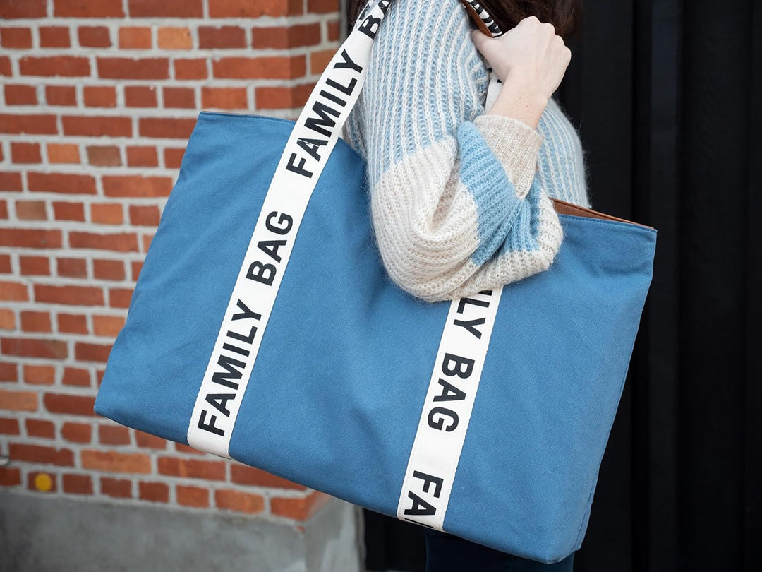 Childhome, Family Bag, Wickeltasche, Reise-/Wochenendtasche, grosses Fassungsvermögen, abnehmbare Ta