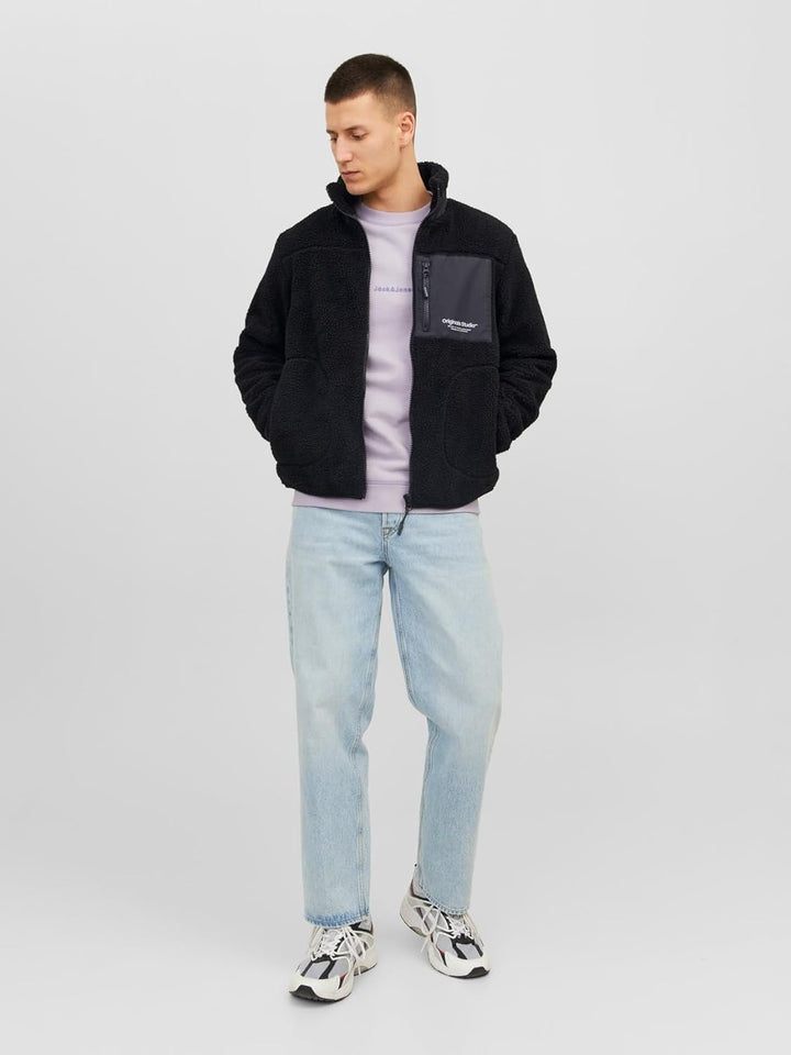 JACK & JONES Herren Jorvesterbro Teddy Jacket Sn Pls Jacke, 3XL