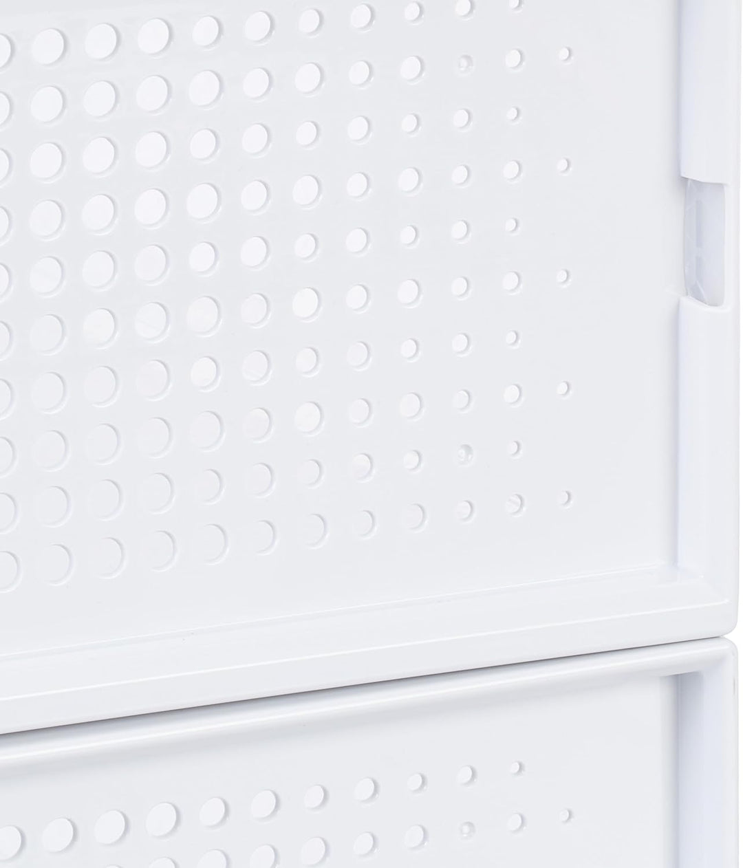 Relaxdays Schuhboxen 6er Set, für Stiefel, Stiefelbox, stapelbar, bis Gr. 44,5, Lüftungsschlitze, fa