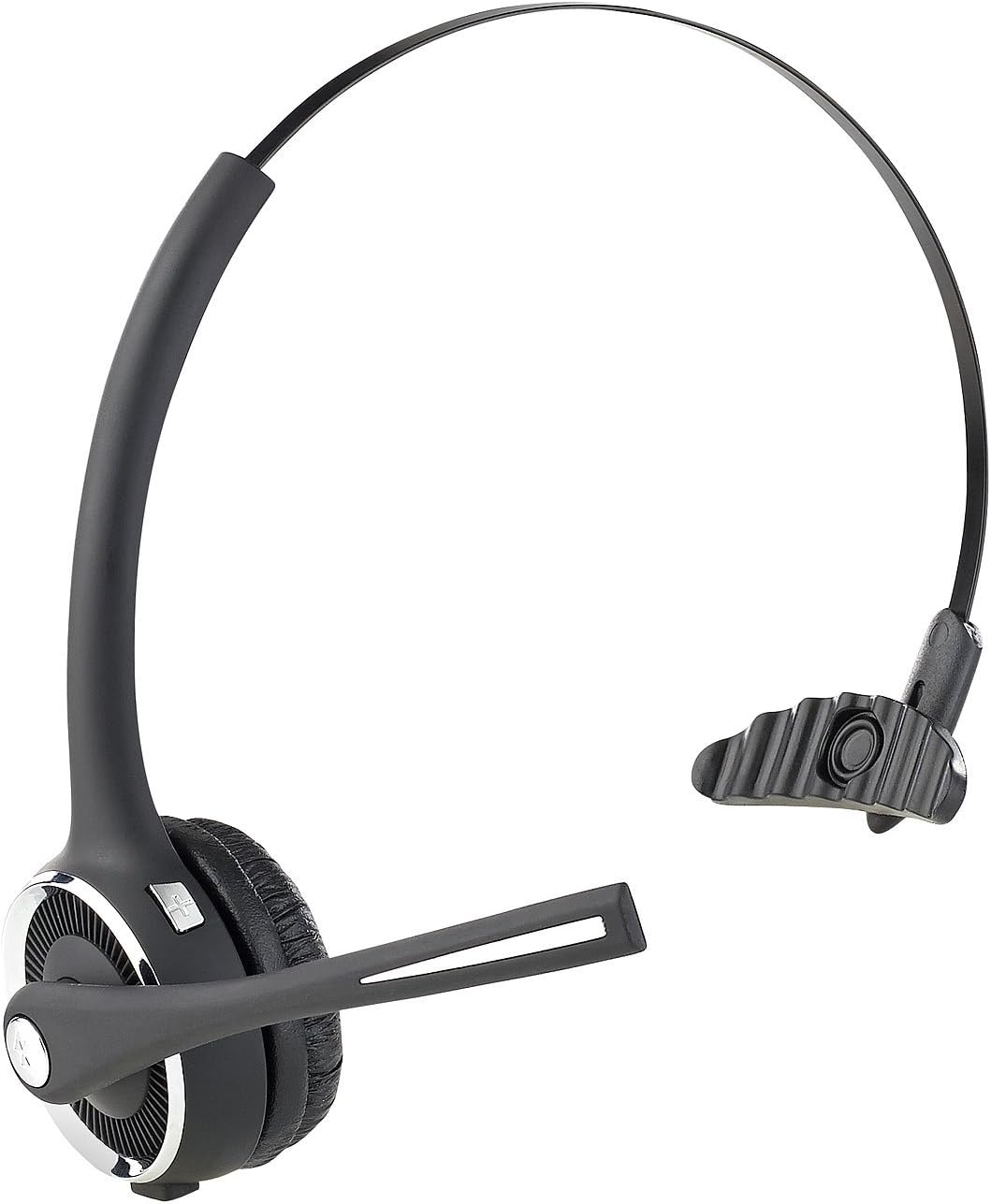 Callstel Headset Mikrofon: Profi-Mono-Headset mit Bluetooth, Geräuschunterdrückung, 15-Std.-Akku (Mi