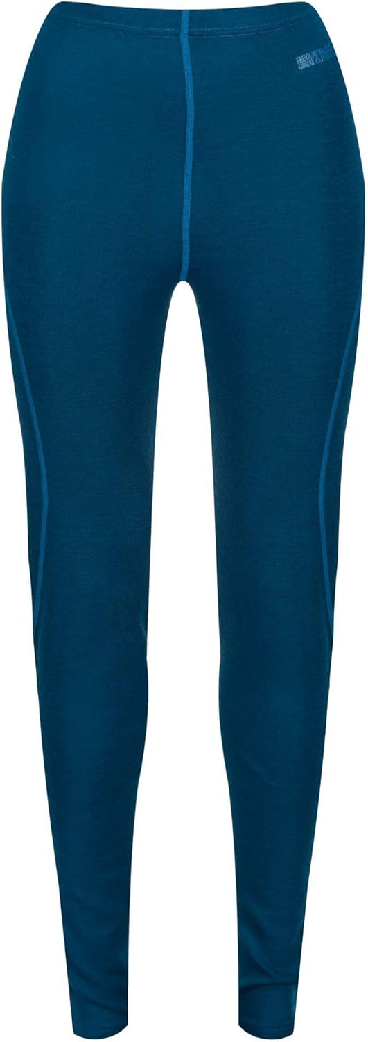 Regatta Damen Womens Zimba Merino Wool Mix Super Soft Odour Control Performance Wicking Bottoms Base