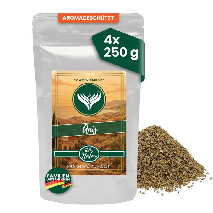 Azafran Anis ganz - Anissamen - Ideal auch als Anistee 1kg