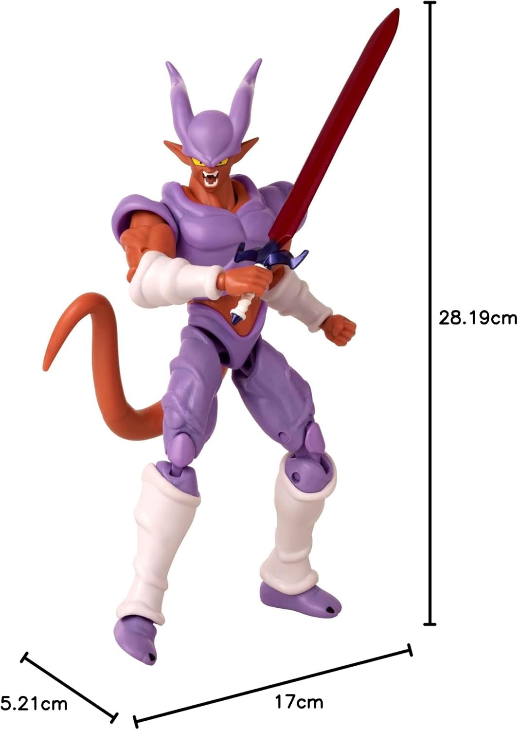 Bandai – Dragon Ball Super – Dragon Stars Figur 17 cm – Battle Pack – Super Saiyan Gogeta vs Janenba