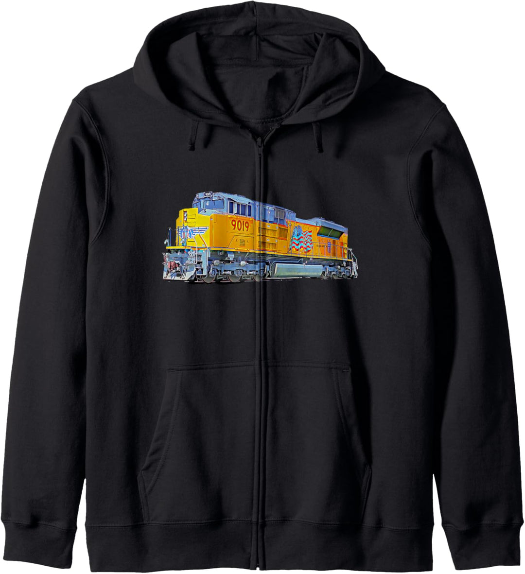 Güterzug Union Pacific Motor Kapuzenjacke
