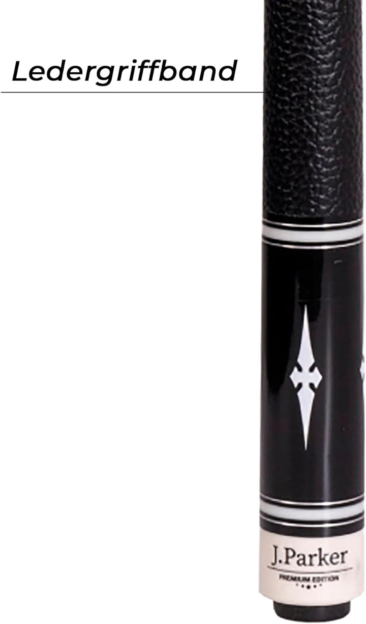 Parker Billardqueue Premium Edition PE-Serie, Profi-Cue, Quick-Joint 12,75 Mehrschicht Leder-Tip, Le