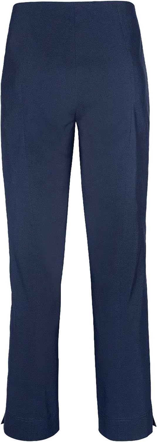 Stehmann, INA-800-14060 Lange gerade geschnittene Stretch-Hose 34 Marine, 34 Marine