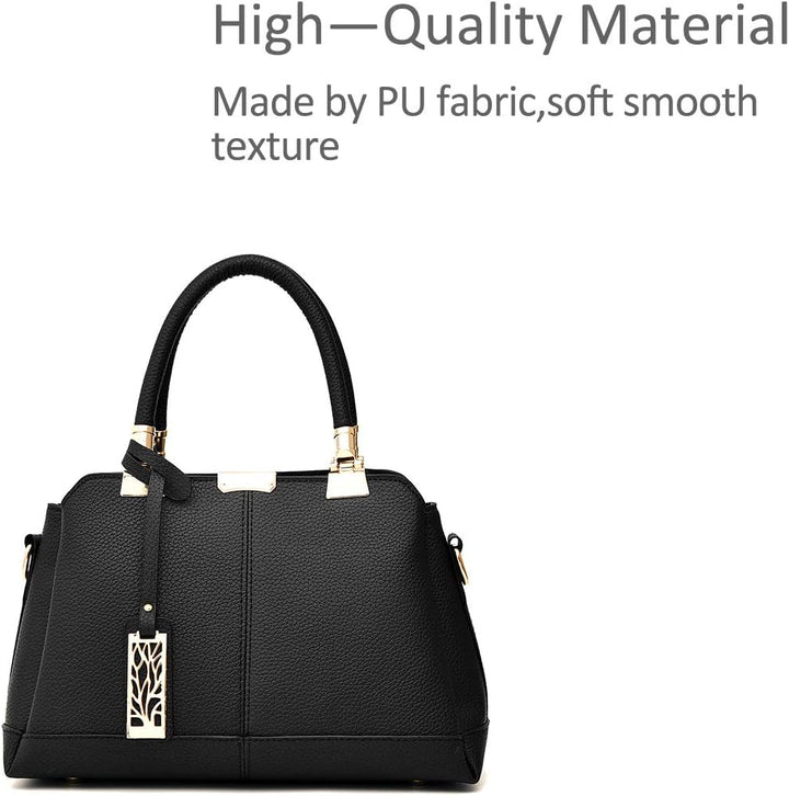 NICOLE & DORIS Damen Handtaschen Elegante Damen Tasche Designe Frauen Umhängetasche PU Weiche Ledert