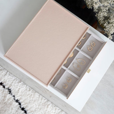 Stackers Blush Supersize Statement Drawer Blush Pink, Blush Pink