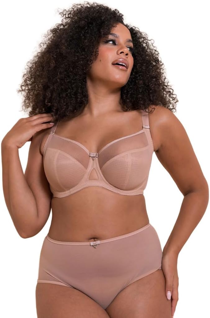 Curvy Kate Damen Victory Balconette BH für den Alltag, Beige (Latte), 75J