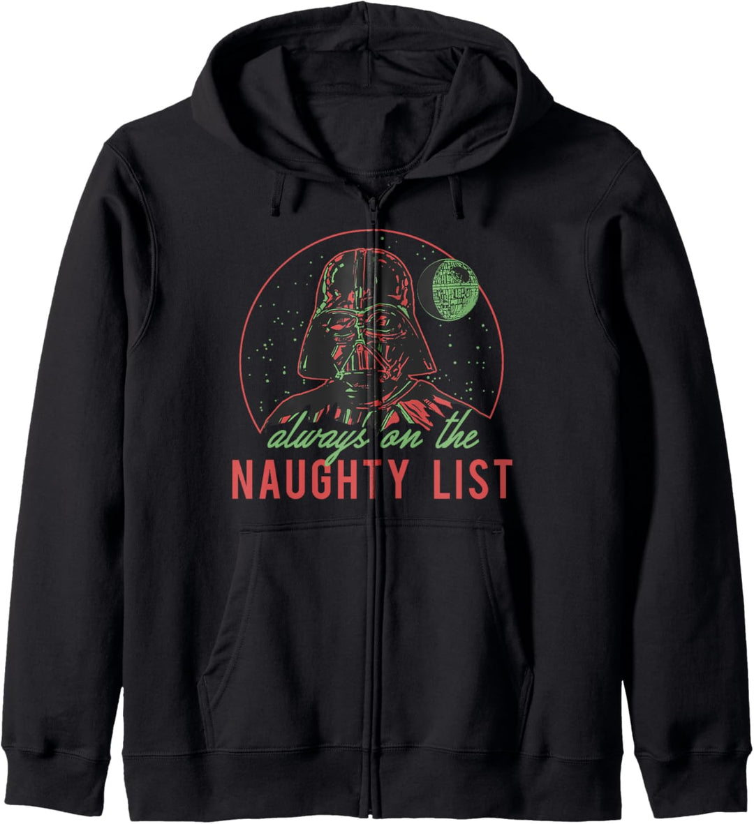 Star Wars Christmas Naughty List Vader Kapuzenjacke