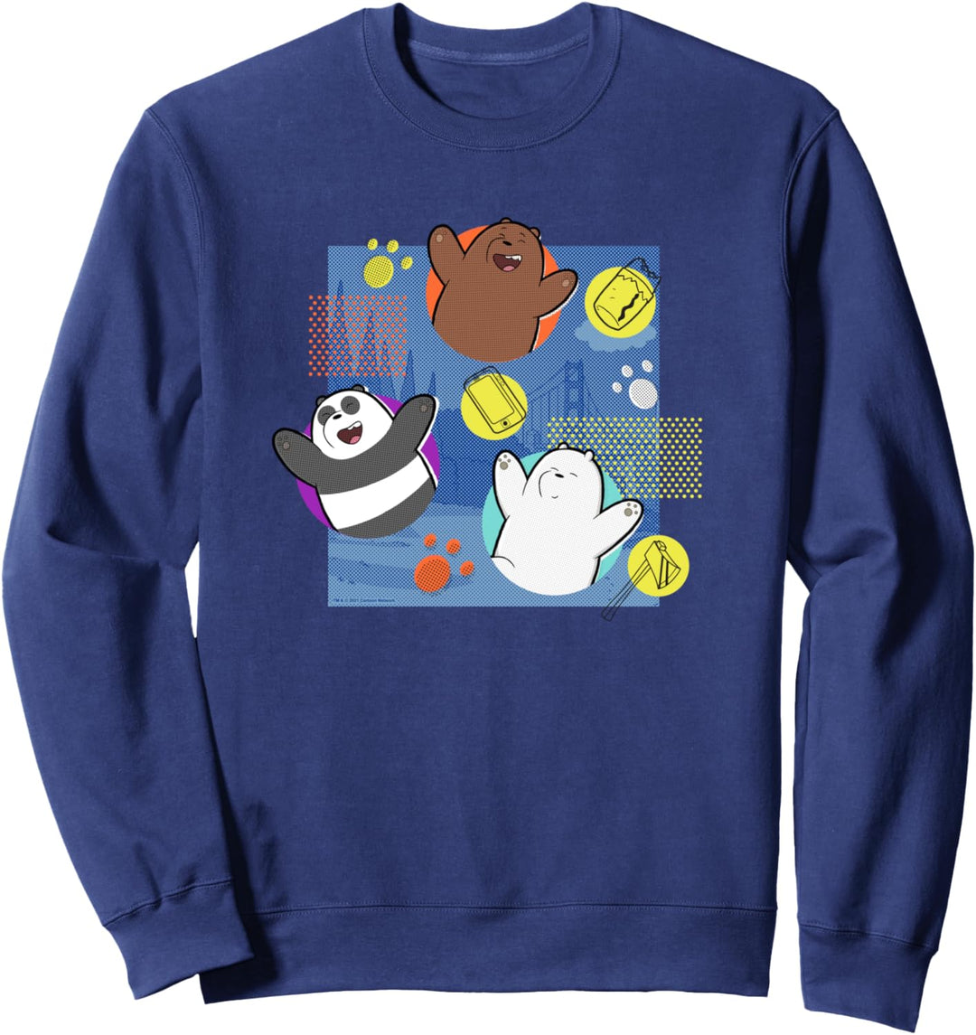We Bare Bears Happy We Bare Bears Sweatshirt