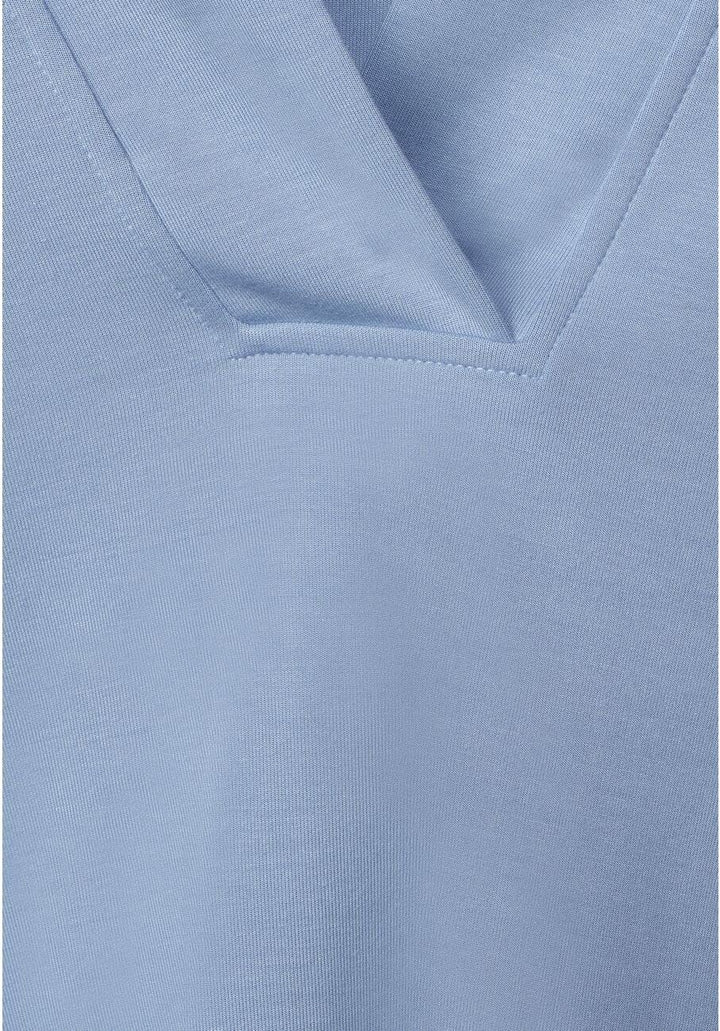 Street One Damen Hoodie 40 Light Lake Blue, 40 Light Lake Blue