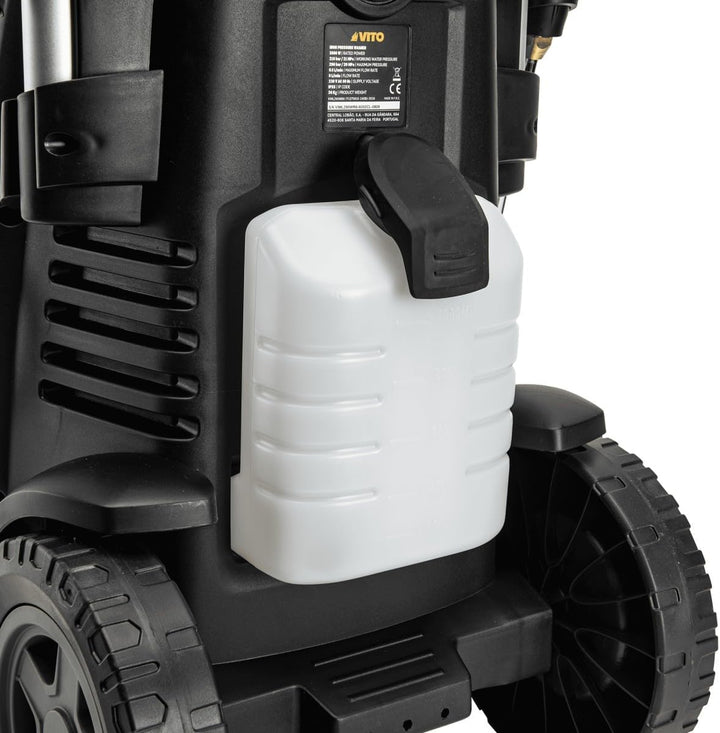 VITO - Hochdruckreiniger, 290 bar, 3500 W, Durchflussmenge 9,5 l/min, Induktionsmotor, Aluminium, Sc