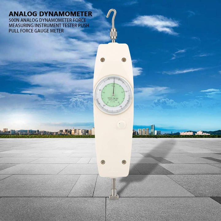 500N analoges Kraftmessgerät Digitales Kraftmessgerät 0,1 Präzisions-Kraftmessgerät