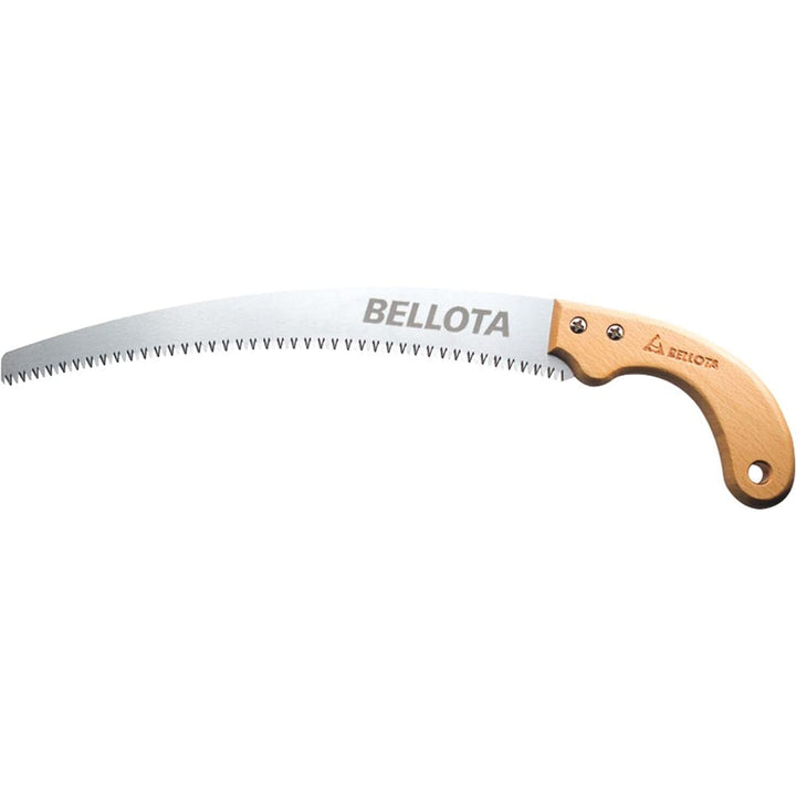 Bellota 4587-13 - Astsäge mit japanischer Zahnung - Gebogenes Blatt und Holzgriff mit Handschutz - I