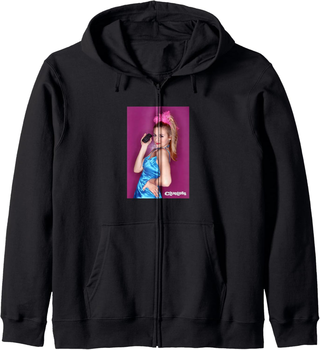 Clueless Cher Cell Phone Photo Poster Cover Kapuzenjacke