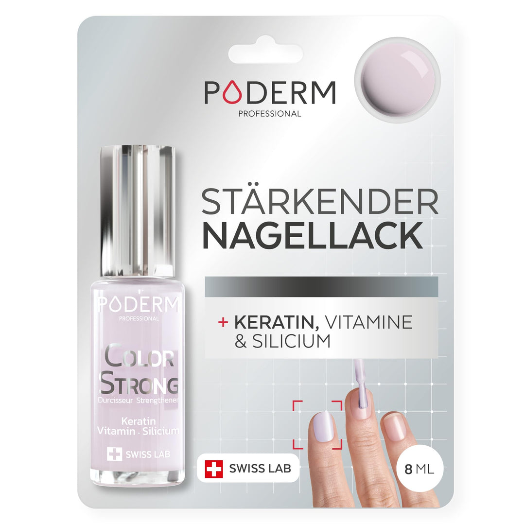 Nagelhärter Lack mit Biotin, Silizium und Keratin - Stärkt und repariert beschädigte, geschwächte, b