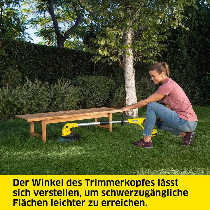 Kärcher 18 V Akku-Rasentrimmer LTR 18-30, Schnittgeschwindigkeit: 7.800 U/min, Schnittkreisdurchmess