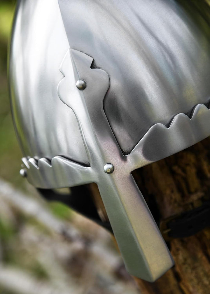 Ulfberth Nasalhelm -St. Wencelass-, 2mm Stahl, Gr. M