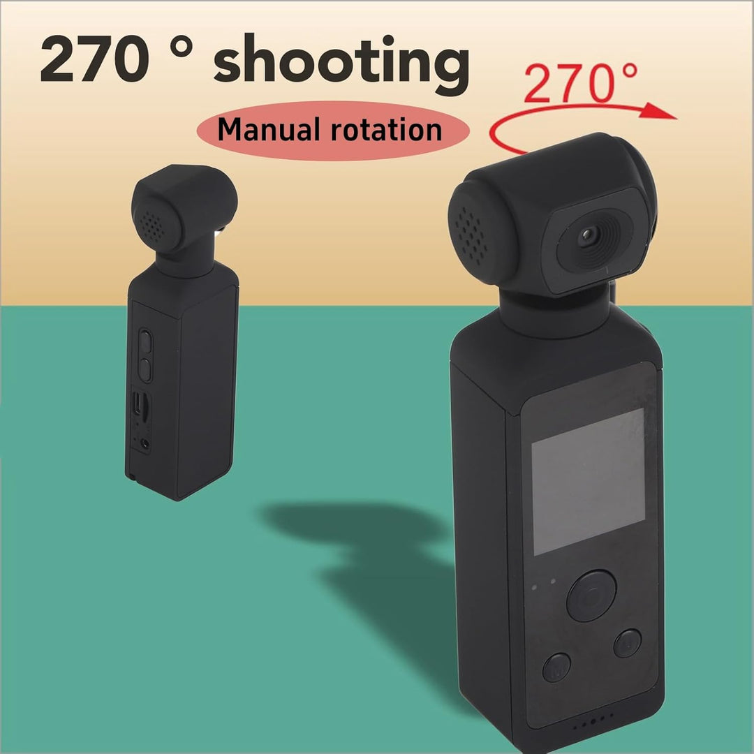 CCYLEZ 4K HD Kamera, wasserdichte Action Kamera mit 1,3 Zoll HD LCD Bildschirm Zum Filmen von Reise