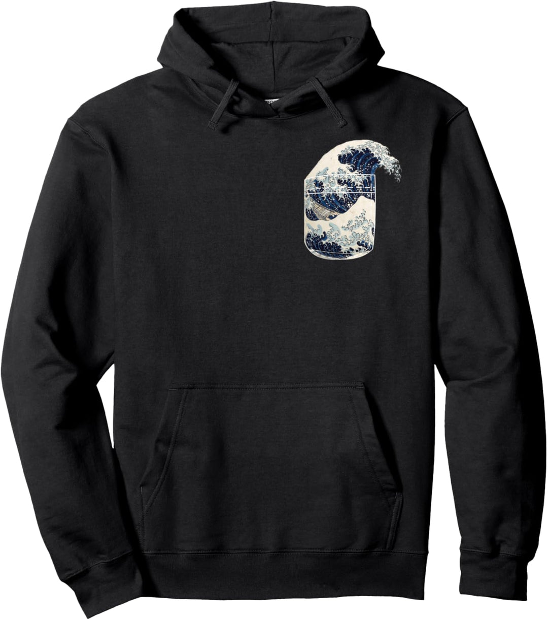 Die grosse Welle vor Kanagawa Pullover Hoodie