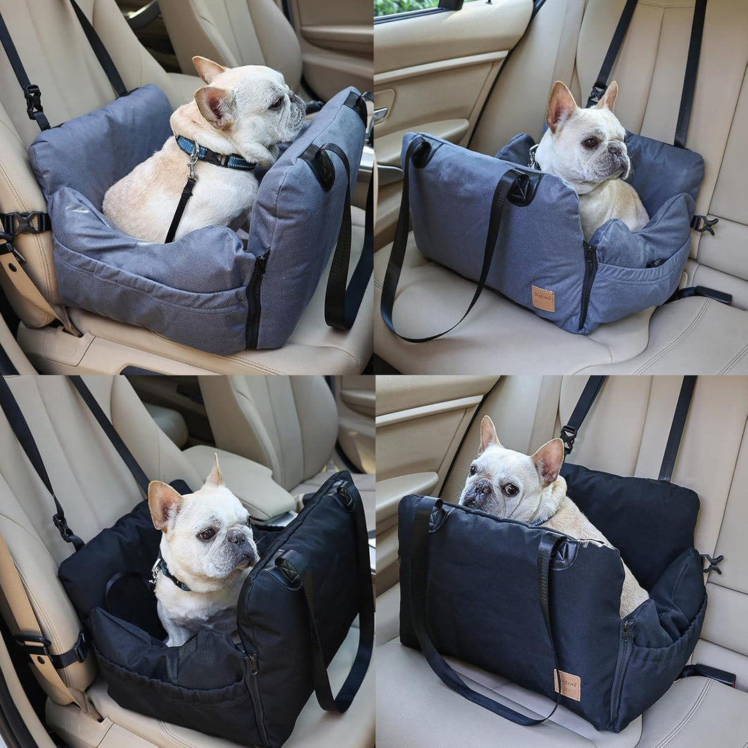 Hunde Autositz, Hundeautositz Hundesitz Kleine Hunde, Wasserdichter Hundesitz Auto mit Sicherheitsgu