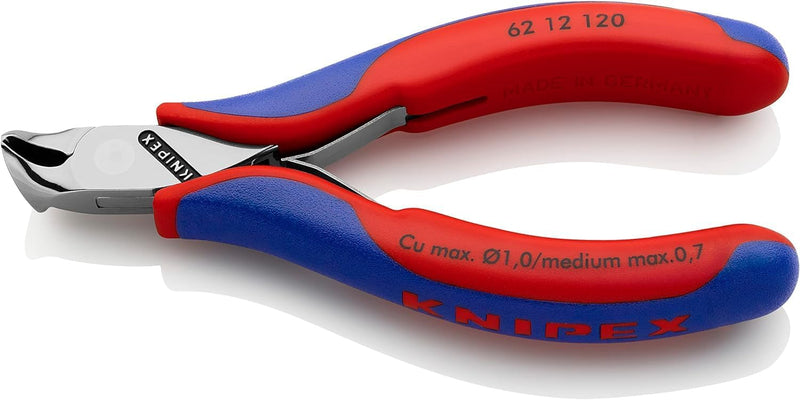 Knipex Elektronik-Schrägschneider mit Mehrkomponenten-Hüllen 120 mm 62 12 120