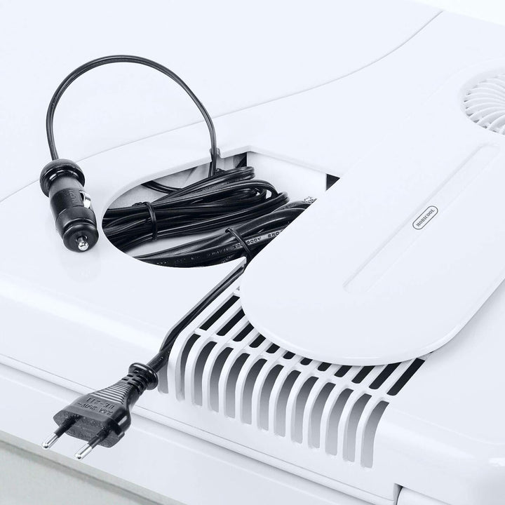 Mobicool MQ40A AC/DC - Tragbare elektrische Alu-Kühlbox, 39 Liter, UK-Version