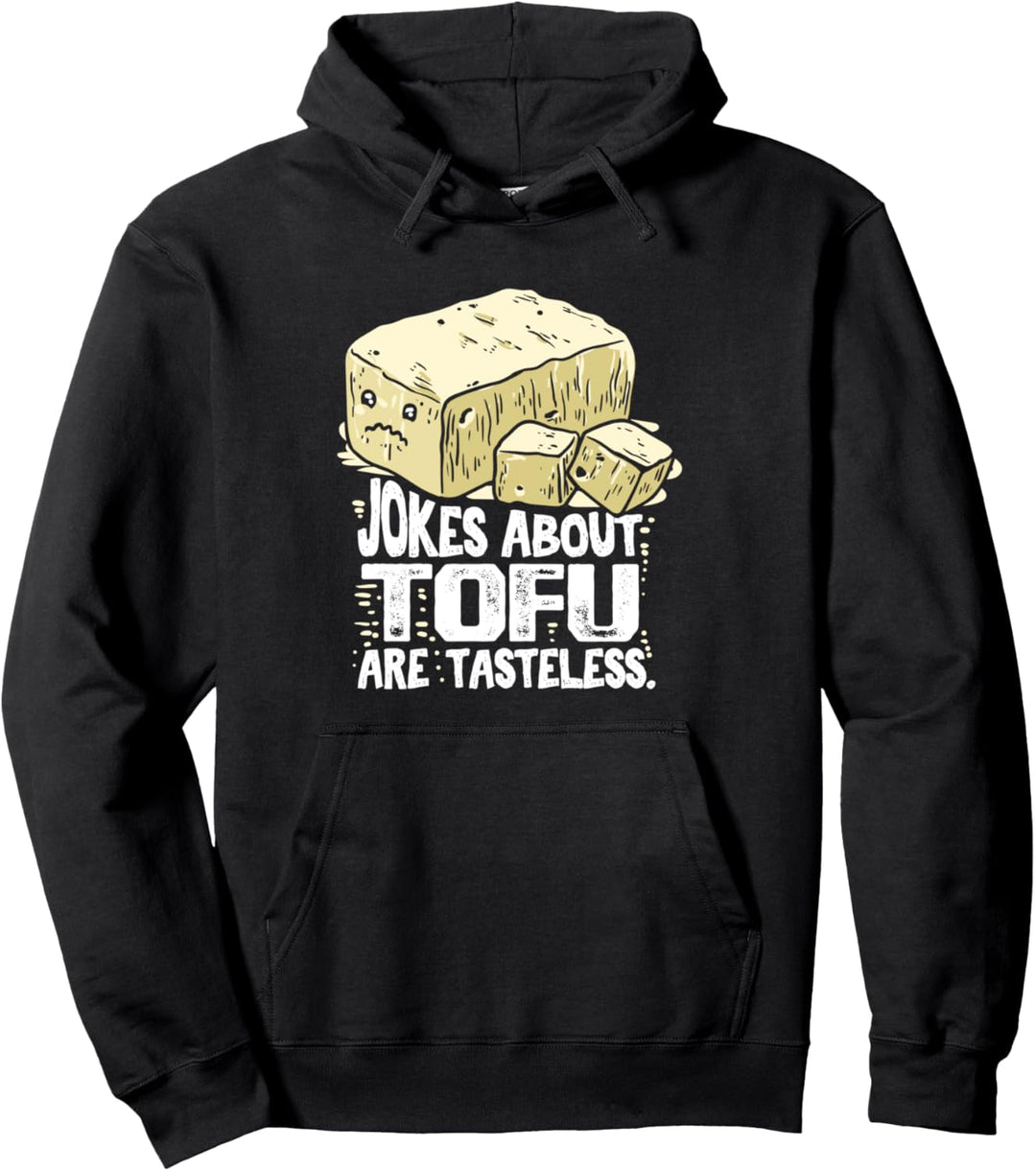 Lustiges Tofu-Geschenk für einen Veganer oder Vegetarier Pullover Hoodie