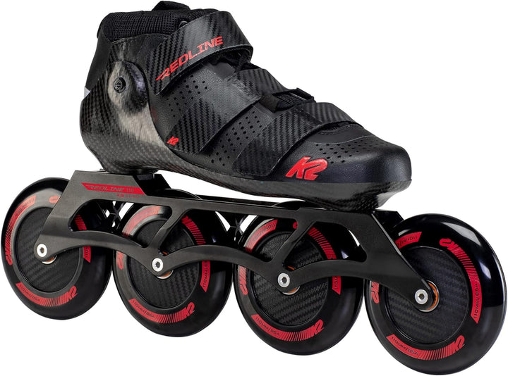 K2 Skates Unisex Inline Skates REDLINE 110, black - red, 30F0195 EU: 42 (UK: 8 / US: 9) black - red,