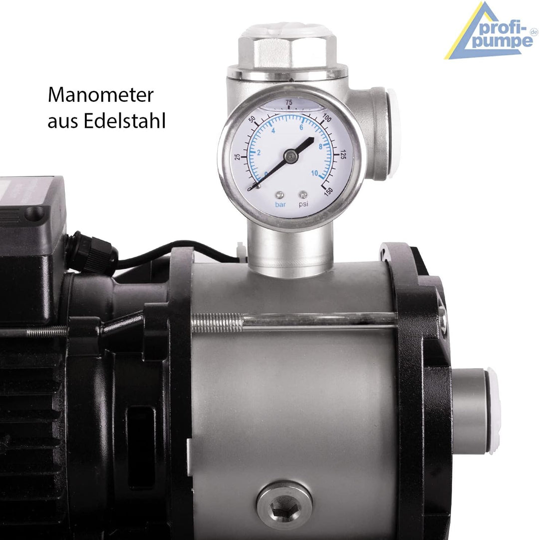ZISTERNENPUMPE Regenwasserpumpe INVERTER HAUSWASSERWERK INVERT-Tech 4.2, Hauswassersautomat Energiee