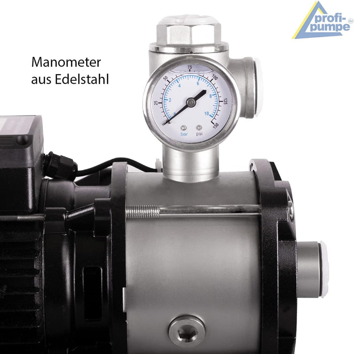 ZISTERNENPUMPE Regenwasserpumpe INVERTER HAUSWASSERWERK INVERT-Tech 4.2, Hauswassersautomat Energiee