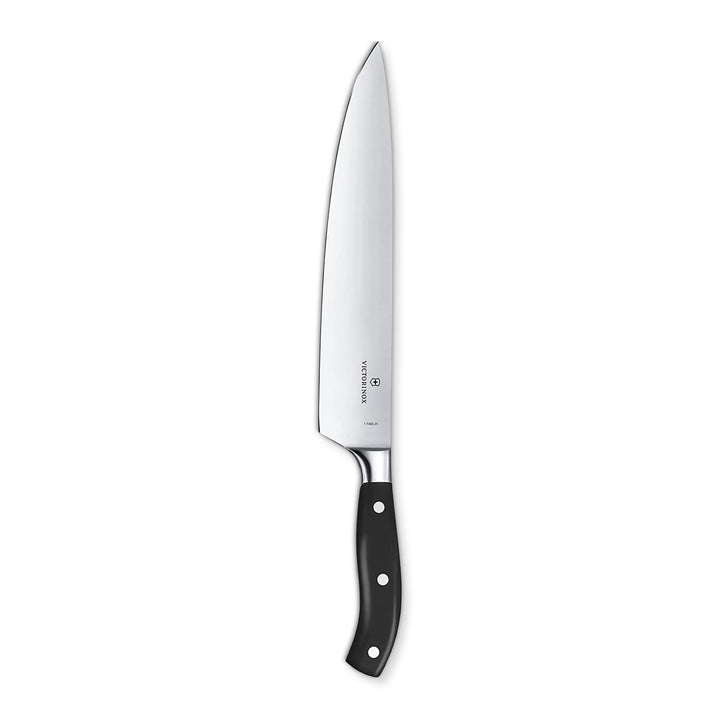 Victorinox Grand Maître, Profi Kochmesser, Extra Scharfe Klinge, gerader Schliff, 25 cm, Robuster Ku