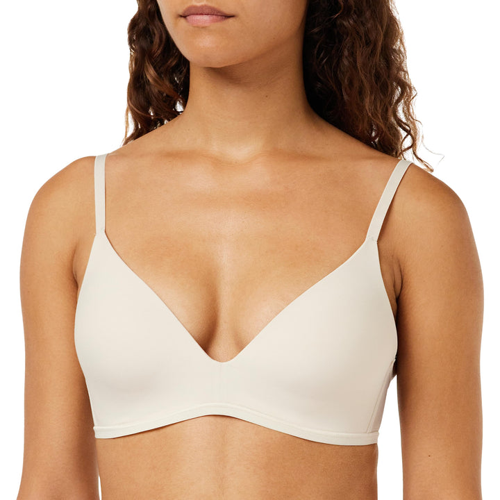 Sloggi Damen Soft Adapt Pu Gepolsterter BH, Undurchsichtige XS Naturel (076), XS Naturel (076)