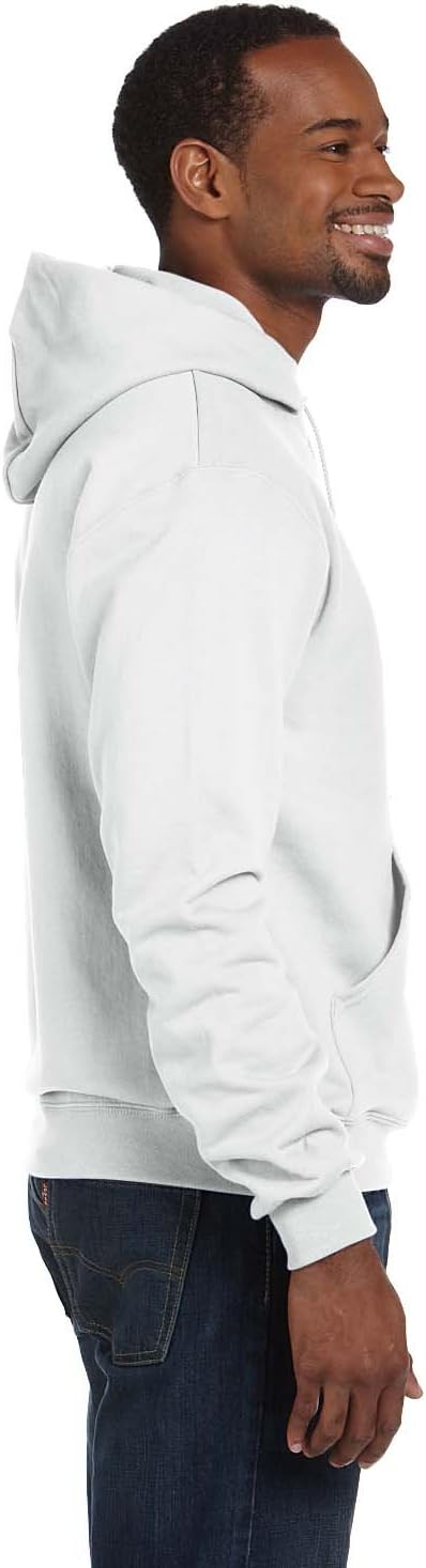 Champion Herren Kapuzenpullover S Weiss, S Weiss