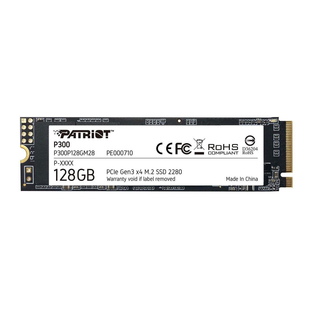 Patriot P300 M.2 PCIe Gen 3x4 128 GB SSD, 128 GB