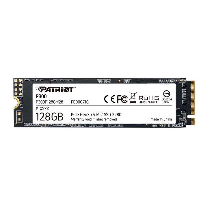 Patriot P300 M.2 PCIe Gen 3x4 128 GB SSD, 128 GB