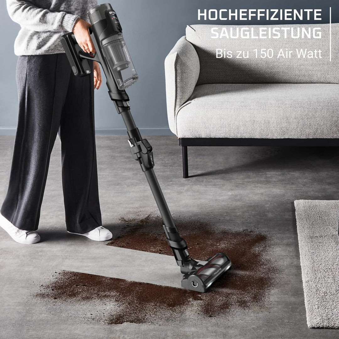 Rowenta X-Force Flex 12.60 Neo kabelloser Akku-Staubsauger, nur 1,6 kg als Handstaubsauger, 150 Air